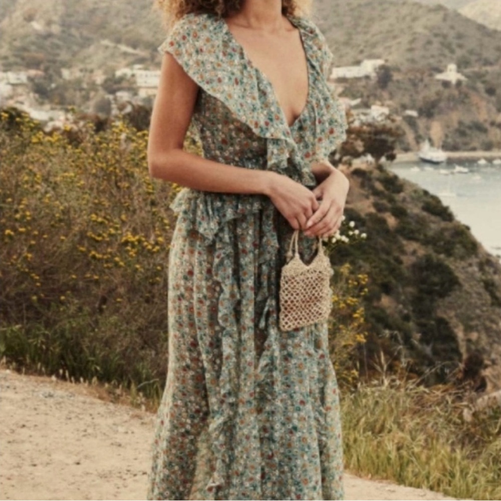 Doen Ambersine Dress - Sarcelle Tasha Garden